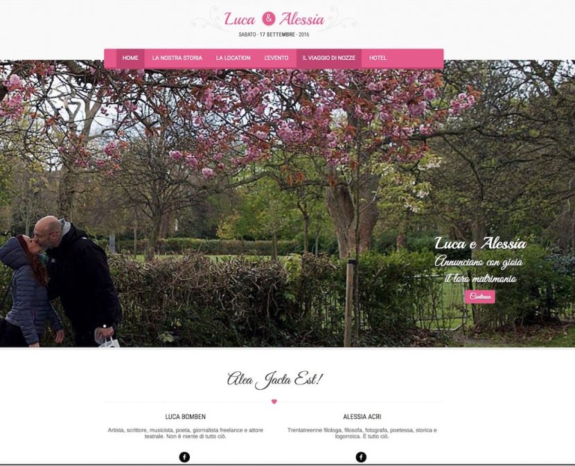 Realizzazione Siti Web Wedding